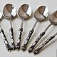 Set of ROYAL LILY. 6 tablespoons in box. Spoons. SILVER SPOONS since 1999. My Livemaster. Фото №6