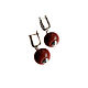 Earrings Autumn berry. Earrings. little luxuries. Online shopping on My Livemaster.  Фото №2