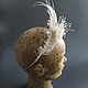 The Bridal wreath 'ivory». Hair Decoration. Felt Hats Shop. Online shopping on My Livemaster.  Фото №2