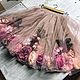 Юбка из фатина с объемными цветами. Юбки. Studio MariAlen. Интернет-магазин Ярмарка Мастеров.  Фото №2