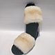 Slippers made of natural fur Mink and Sheepskin. Flip flops. kupimeh. My Livemaster. Фото №4