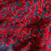 Винтаж handmade. Livemaster - original item Fabric pan velvet natural silk from the USSR 1970`s.. Handmade.