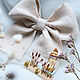 Bow Hairpin Linen embroidery 'Lighthouse'. Hairpins. annetka-ann (annetka-ann). My Livemaster. Фото №4
