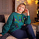 Felted sweatshirt Thistle. Sweatshirts. ONLY WOOL boutique. Online shopping on My Livemaster.  Фото №2