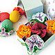 EASTER. Knitting. Decor for decorating eggs. (set - 3 pcs.). Easter souvenirs. Cross stitch and beads!. My Livemaster. Фото №15