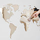 Mirrored world Map 130h78 cm. Decor. mybestbox (Mybestbox). Online shopping on My Livemaster.  Фото №2