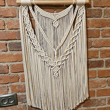 Картины и панно ручной работы. Ярмарка Мастеров - ручная работа Панно макраме. Handmade.