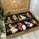 Caja de almacenamiento de juguetes de Navidad. Storage Box. Happy House. Ярмарка Мастеров.  Фото №6