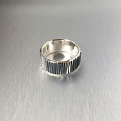 кольцо из серебра "square"