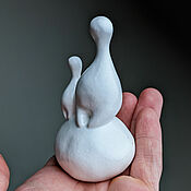 Для дома и интерьера handmade. Livemaster - original item Two on a rock. Ceramics. Figurine. Handmade.