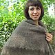Order 144 the Orenburg downy shawl, feather shawl, accessories. Nadegda , pukhovyy platok. Livemaster. . Shawls1 Фото №3