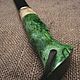 Заказать Не совсем зелёный нож. Мастерская Александра Трусова (true-knife). Ярмарка Мастеров. . Ножи Фото №3