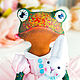 ❤❤❤ Лягушка кукла, жаба в подарок любимой, Куклы и пупсы, Нижний Новгород,  Фото №1