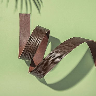 Материалы для творчества ручной работы. Ярмарка Мастеров - ручная работа Ременная заготовка Паглия цв. Оливковый / Paglia Oliva, толщ. 2,8+ мм. Handmade.