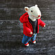 Stuart Little, a toy based on a photo. Felted Toy. ufawooltoys (ufawooltoys). My Livemaster. Фото №5