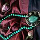 Колье Винтаж с медным медальоном с натуральным лабрадором и бирюзой. Колье. Олеся Природа в меди (Авторские Медные украшения). Ярмарка Мастеров.  Фото №5