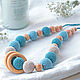 Slingobusy. Newborn gift. Juniper beads - Harmony. Slingbus. LillyShop. Online shopping on My Livemaster.  Фото №2