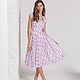 Retro dress in the style of 50's 'Flower fields'. Dresses. Moda No Time. Online shopping on My Livemaster.  Фото №2