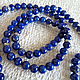 Muslim rosary made of Afghan lapis lazuli and silver 925 99 beads. Rosary. marusjy. My Livemaster. Фото №5