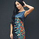Elegant embroidered dress 'colors of autumn', Dresses, Vinnitsa,  Фото №1