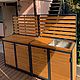 Уличная дачная кухня Лофт. Кухонная мебель. Studio63_wood. Интернет-магазин Ярмарка Мастеров.  Фото №2