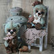 Mint Teddy bear Nosecka 3. Stuffed Toys. sToryToys. My Livemaster. Фото №5
