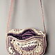 Knitted bag 'Blooming lilac-2'. Classic Bag. asmik (asmik). Online shopping on My Livemaster.  Фото №2