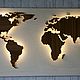 Деревянная Карта Мира Арт. МЛР-1733. Карты мира. Мастерская лазерной резки.. Интернет-магазин Ярмарка Мастеров.  Фото №2