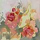 «Любимая роза соловья» картина маслом. Картины. Легкая кисть Наташи Головиной. Ярмарка Мастеров.  Фото №4