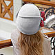 The Cloche hat velour. Hats1. adis. Online shopping on My Livemaster.  Фото №2