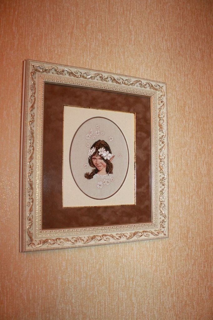 Картина,вышитая крестиком в интернет-магазине Ярмарка Мастеров по цене ...