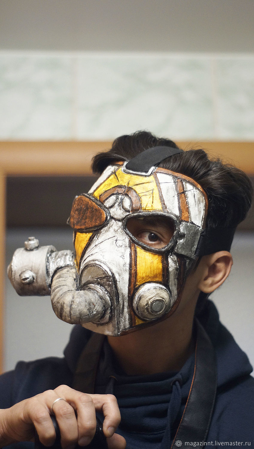 Маска Крига Псих Бандит Krieg Psycho Bandit Borderlands mask в  интернет-магазине Ярмарка Мастеров по цене 5999 ₽ – KL9B8RU | Маски  персонажей, Москва ...