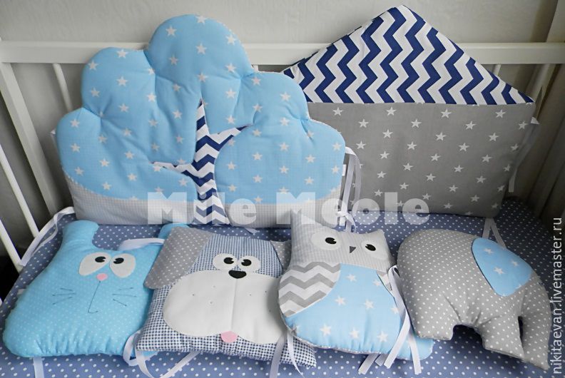 Pillows for a cot заказать на Ярмарке Мастеров Бортики в