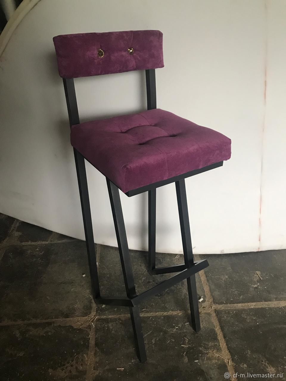 Мягкие стулья в стиле лофт