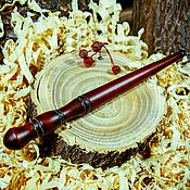 Материалы для творчества handmade. Livemaster - original item Wooden glomerulus winding of Siberian Cedar wood for yarn KL6. Handmade.