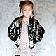 Bomber jacket with sequins B001. Childrens outerwears. ModSister/ modsisters. Ярмарка Мастеров.  Фото №5