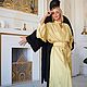 Женский шелковый халат-кимоно Брендовые Зайчики Vanil. Халаты. Александра Майская. Ярмарка Мастеров.  Фото №6