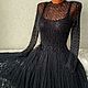 Handmade lace dress 'Lolita-8'. Dresses. hand knitting from Galina Akhmedova. My Livemaster. Фото №6