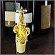 Bottle stopper 'Gate valve' z10814, Gifts for February 23, Chrysostom,  Фото №1