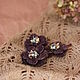 Set of felt brooches-babies 'Blueberry jam'. Brooches. Katherine Markina (markinaek). Online shopping on My Livemaster.  Фото №2