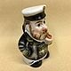 Boatswain porcelain figurine. Souvenirs by profession. Veselyj farfor. My Livemaster. Фото №6