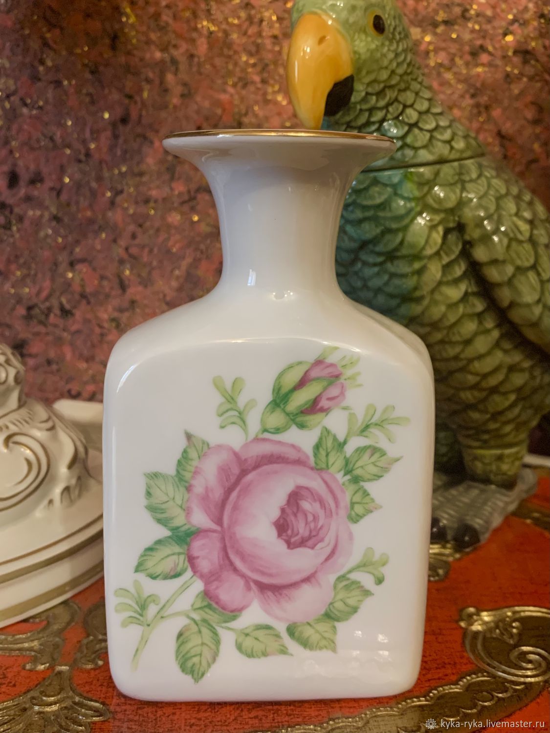 Винтаж: Оригинальная фарфоровая ваза для декора интерьера купить в ...