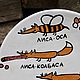 Order Fox wasp fox sausage fox ear fox mobius Plate with a pattern. DASHA LEPIT | Ceramic tableware (dashalepit). Livemaster. . Plates Фото №3