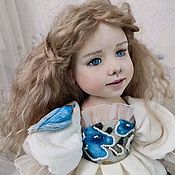 авторская коллекционная кукла "Лиловый Ангел"