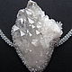 Necklace "Crystal" of beads with rock crystal, Necklace, Moscow,  Фото №1