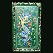 Картины и панно ручной работы. Ярмарка Мастеров - ручная работа Picture. Mermaid Dance. Handmade.