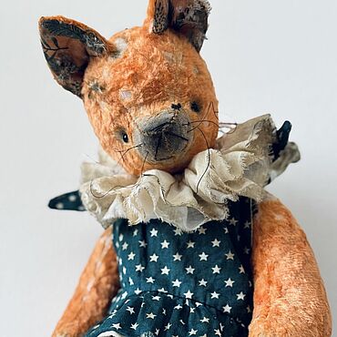Куклы и игрушки ручной работы. Ярмарка Мастеров - ручная работа Кошка Мими. Handmade.
