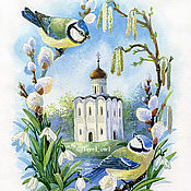 Постер "Морозные травы" Воробьиный сычик