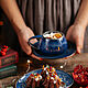 Order 2ND CLASS Tea Pair: Vulkan 300 ml mug, saucer Jotunheim Series. vladimir-21. Livemaster. . Single Tea Sets Фото №3
