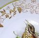 Order Painted porcelain. Plate 'Birds of England'. Frida Gots. Livemaster. . Plates Фото №3